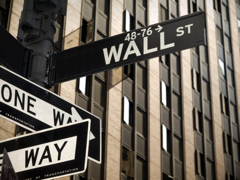 Wall Street sign
